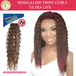 Eve Hair Synthetic Hair Crochet Braid Loop Senegalese Twist Curly Senc 20" 