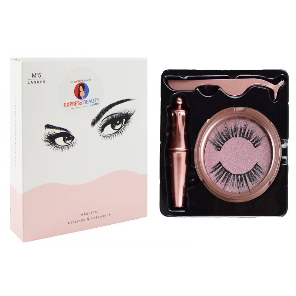 Ebo M5 Magnetic Eyelashes With Magnetic Eyeliner Kit Miami