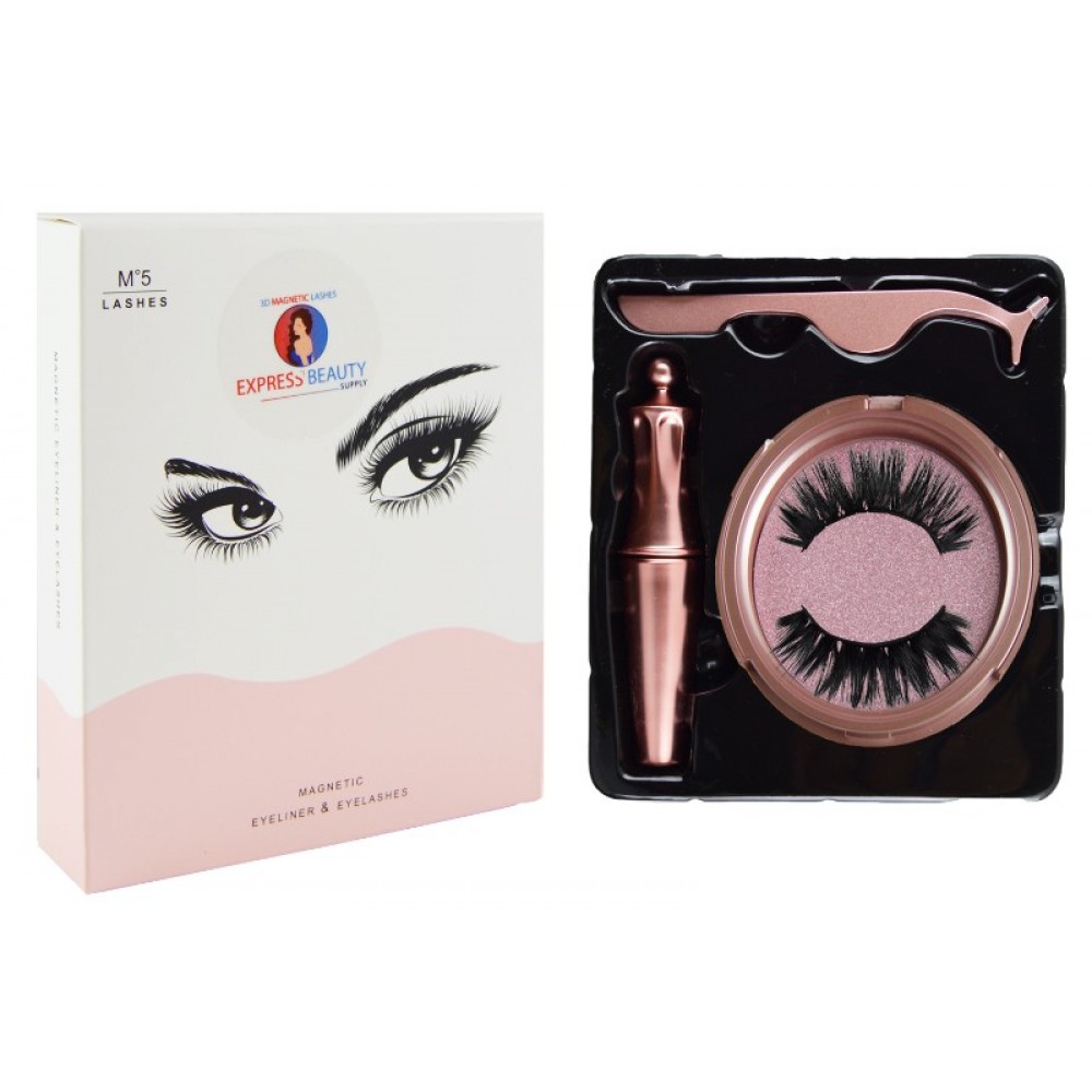 Ebo M5 Magnetic Eyelashes With Magnetic Eyeliner Kit Mykonos