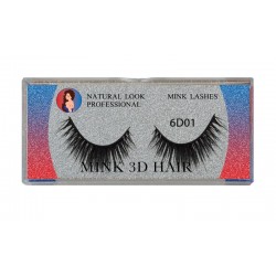 Natural Look Professional 6d Mink Eyelashes 6d01