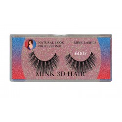 Natural Look Professional 6d Mink Eyelashes 6d07