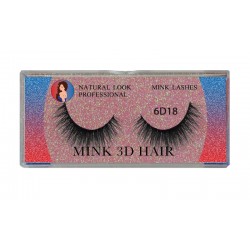 Natural Look Professional 6d Mink Eyelashes 6d18