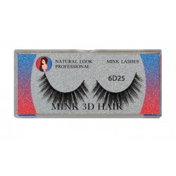 Natural Look Professional 6d Mink Eyelashes 6d25