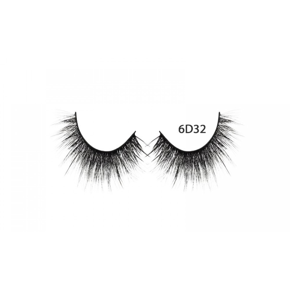 Natural Look Professional 6d Mink Eyelashes 6d32
