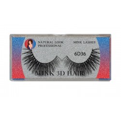 Natural Look Professional 6d Mink Eyelashes 6d36