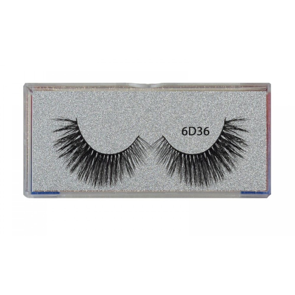 Natural Look Professional 6d Mink Eyelashes 6d36