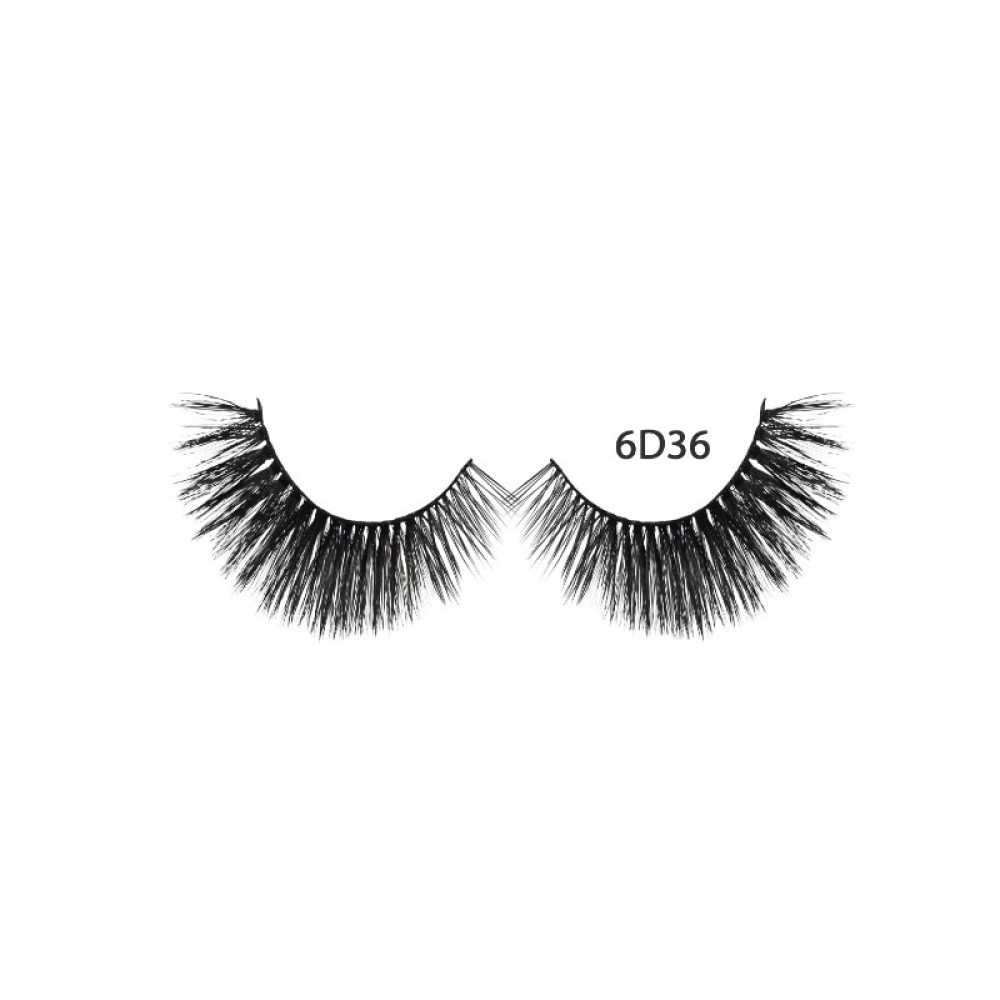 Natural Look Professional 6d Mink Eyelashes 6d36