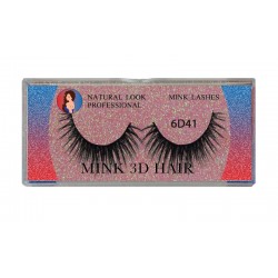 Natural Look Professional 6d Mink Eyelashes 6d41