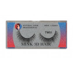 Natural Look Professional 3d Mink Eyelashes Tw01