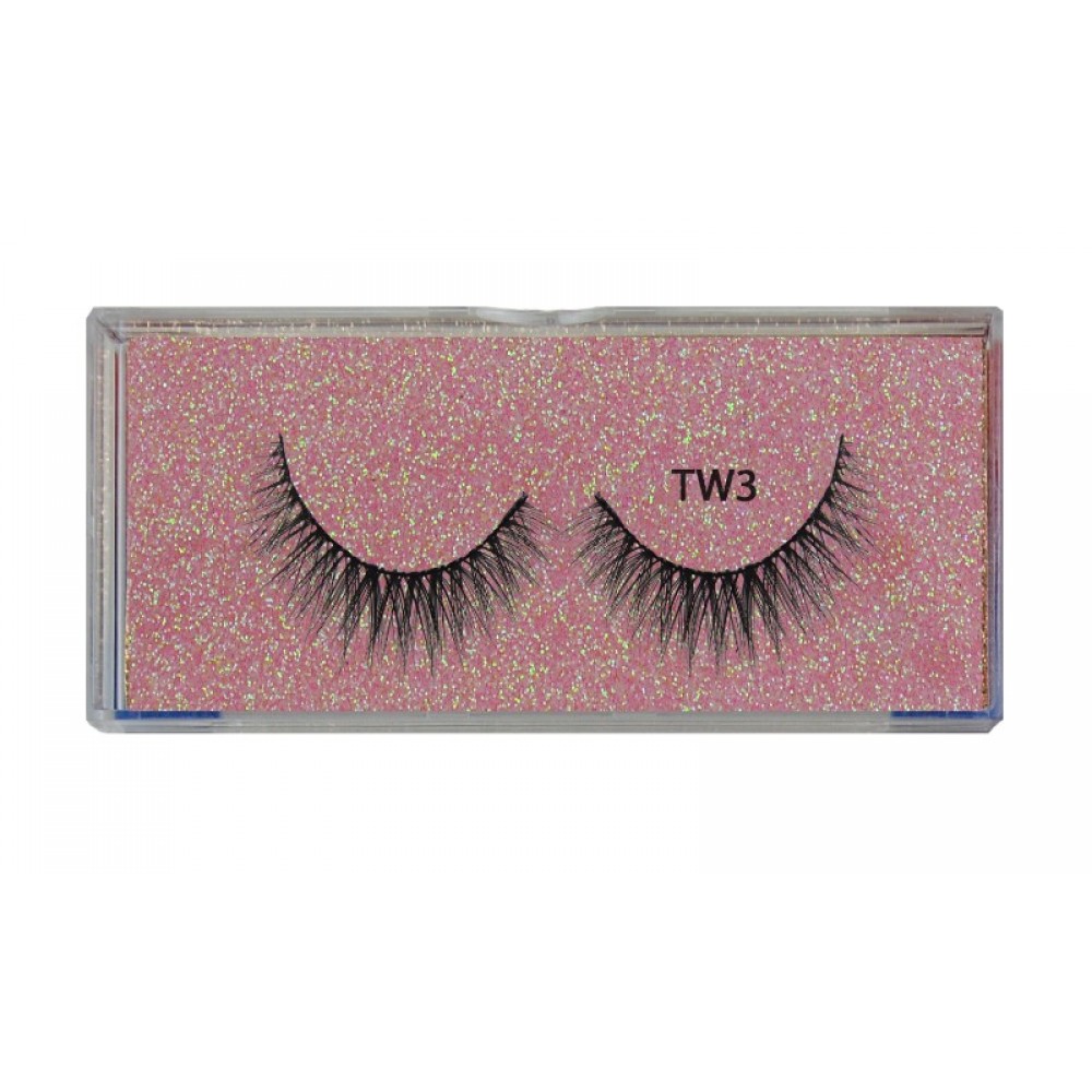 Natural Look Professional 3d Mink Eyelashes Tw03
