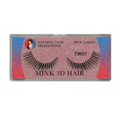 Natural Look Professional 3d Mink Eyelashes Tw07