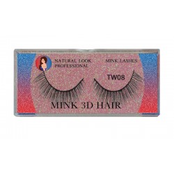 Natural Look Professional 3d Mink Eyelashes Tw08