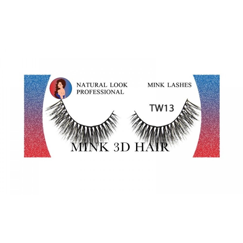 Natural Look Professional 3d Mink Eyelashes Tw13