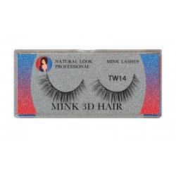 Natural Look Professional 3d Mink Eyelashes Tw14