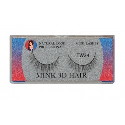 Natural Look Professional 3d Mink Eyelashes Tw24