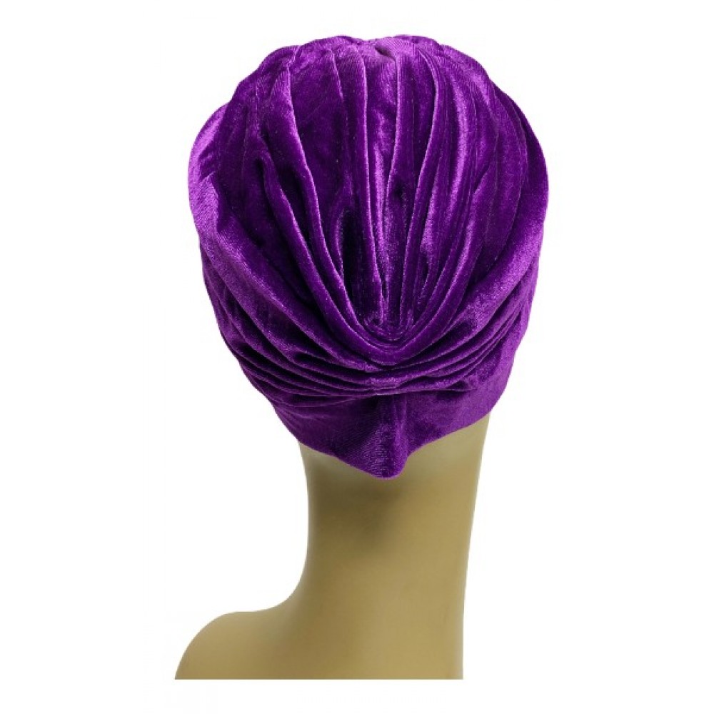 Ebo Turban Velvet Scarf Cap Head Wrap Cap For Man And Women