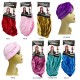 Ebo Turban Velvet Scarf Cap Head Wrap Cap For Man And Women