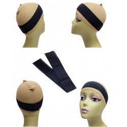 Ebo Silicone Elastic Wig Grip Band Non Slip Black 