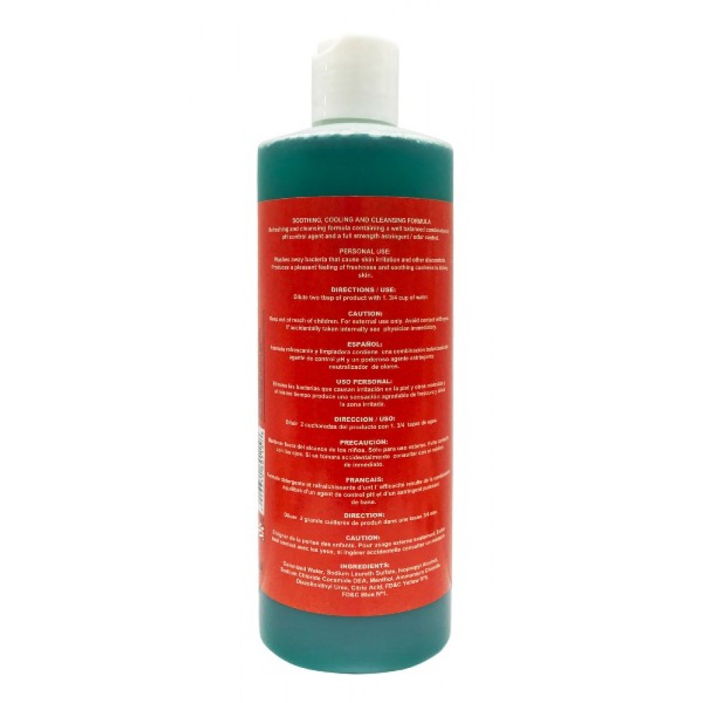 Akaona Feminine Wash Hypoallergenic Refreshing Cleansing Solution 16 Oz