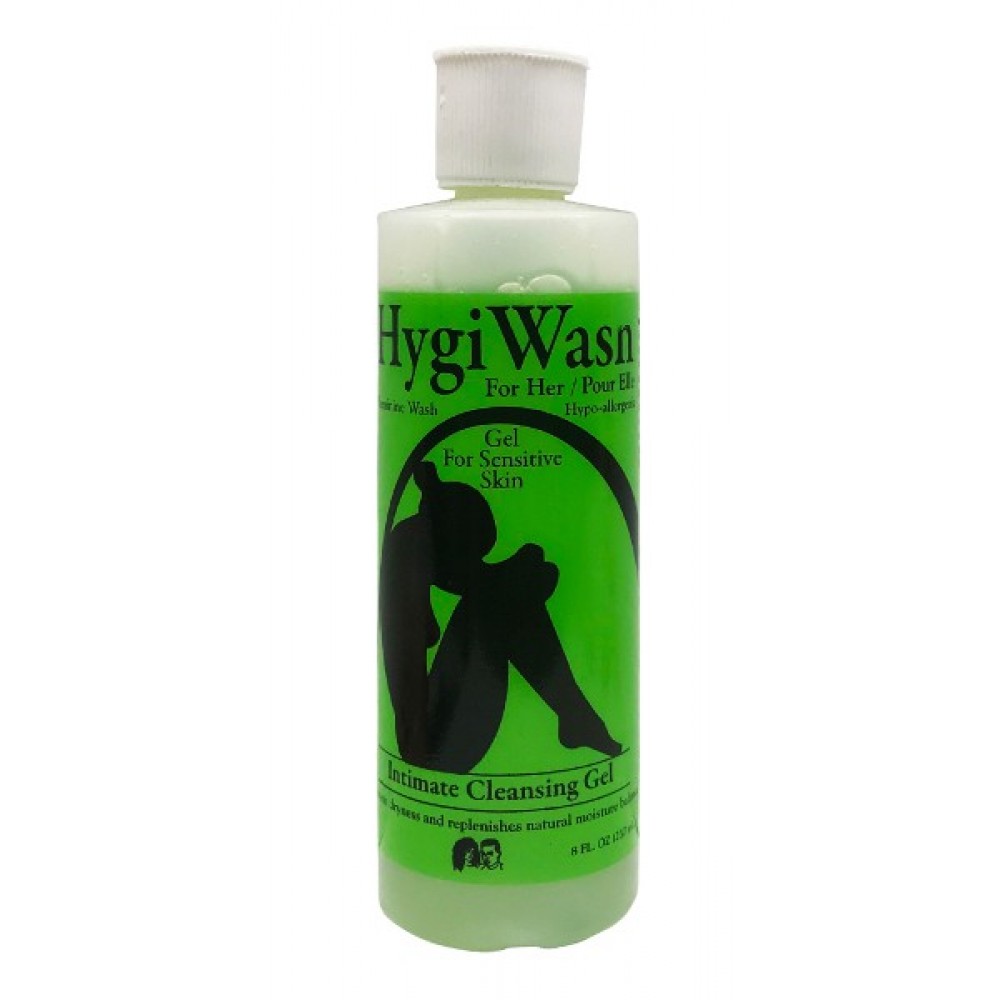 Hygi Wash Feminine Wash Gel For Sensitive Skin Intimate Cleansing Solution 8 Oz