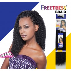 Freetress Synthetic Hair Crochet Braids Brazilian Braid  20"