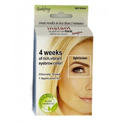 Godefroy Instant Eyebrow Tint 1 Application Kit Light Brown 