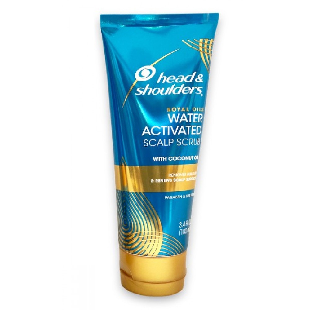 Head & Shoulders Water Activated Scalp Scrub With Coconut Oil 3.4 Oz