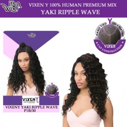 Its A Wig 100% Human Hair Premium Mix Vixen Y 3 Way Lace Front Part Wig Yaki Ripple Wave Its A Wig 100% Human Hair Premium Mix Vixen Y 3 Way Lace Front Part Wig Yaki Ripple Wave