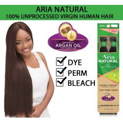 Janet Collection Aria Natural 100% Virgin Human Hair Weave Natural Straight 