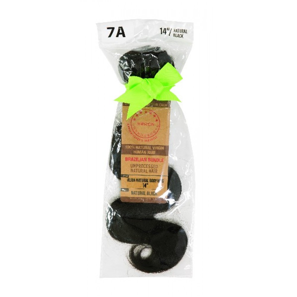 Janet Collection Aliba 100% Unprocessed Brazilian Virgin Remy Human Hair Weave Combo Pk Body Wave