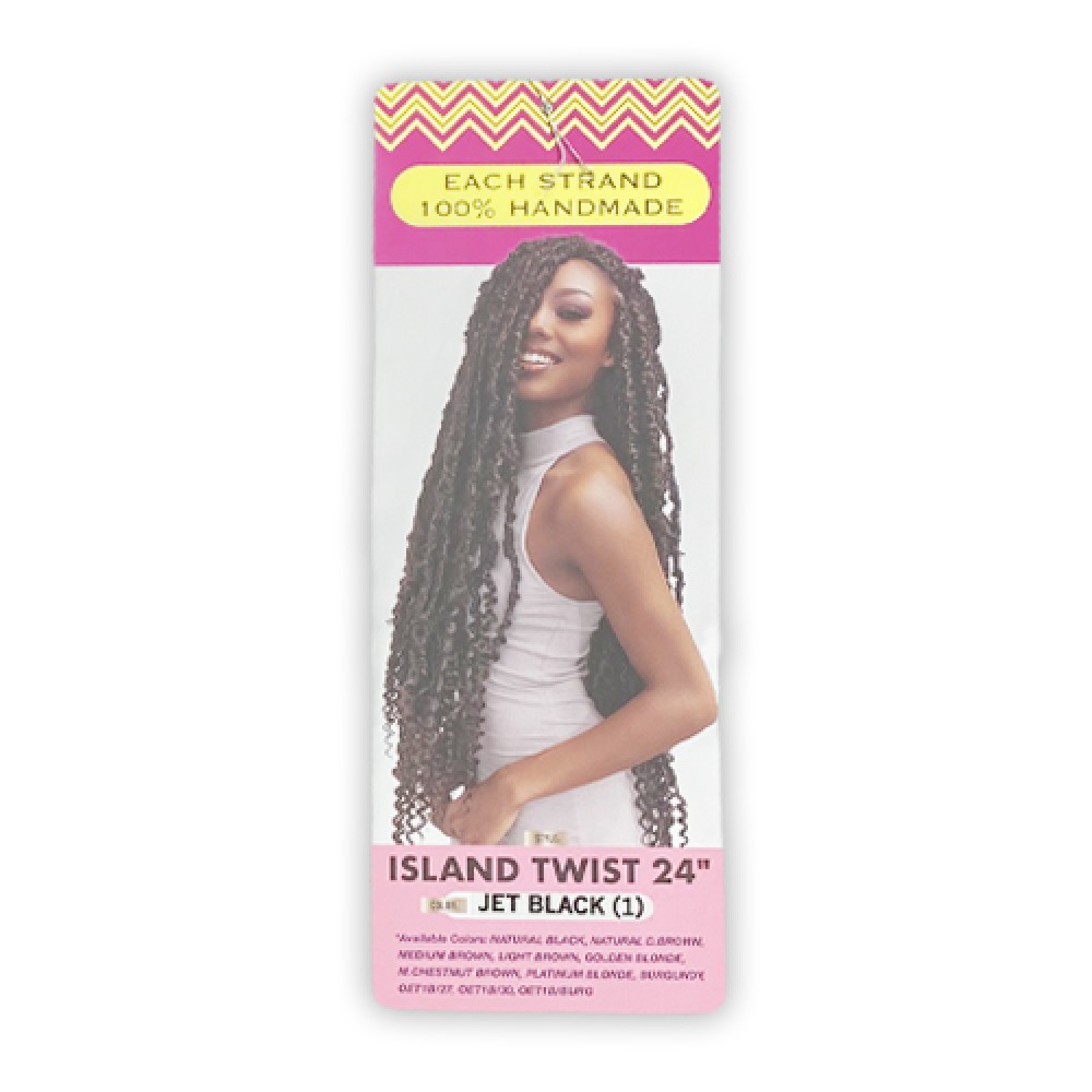Janet Collection Synthetic Hair Crochet Braid Loop Island Twist 24