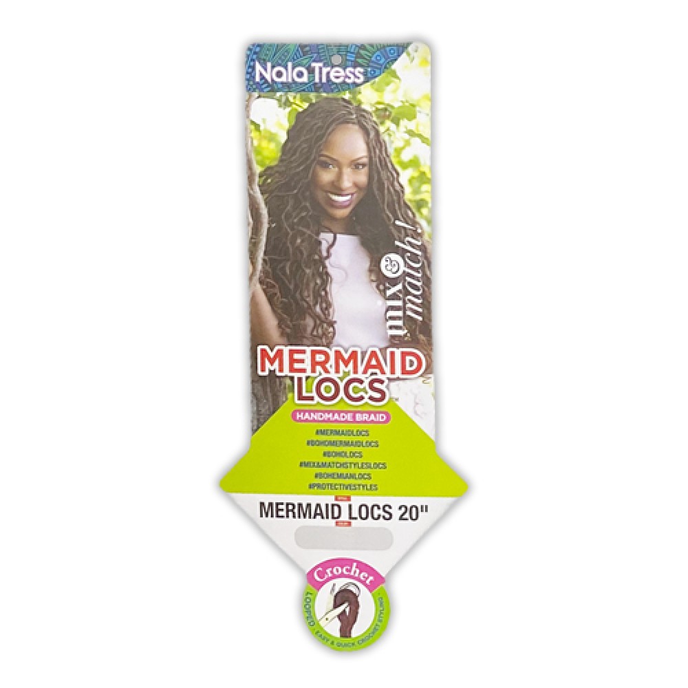 Janet Collection Synthetic Hair Crochet Braid Loop Mermaid Locs 20