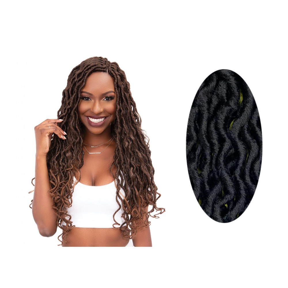 Janet Collection Synthetic Hair Crochet Braid Loop Mermaid Locs 20