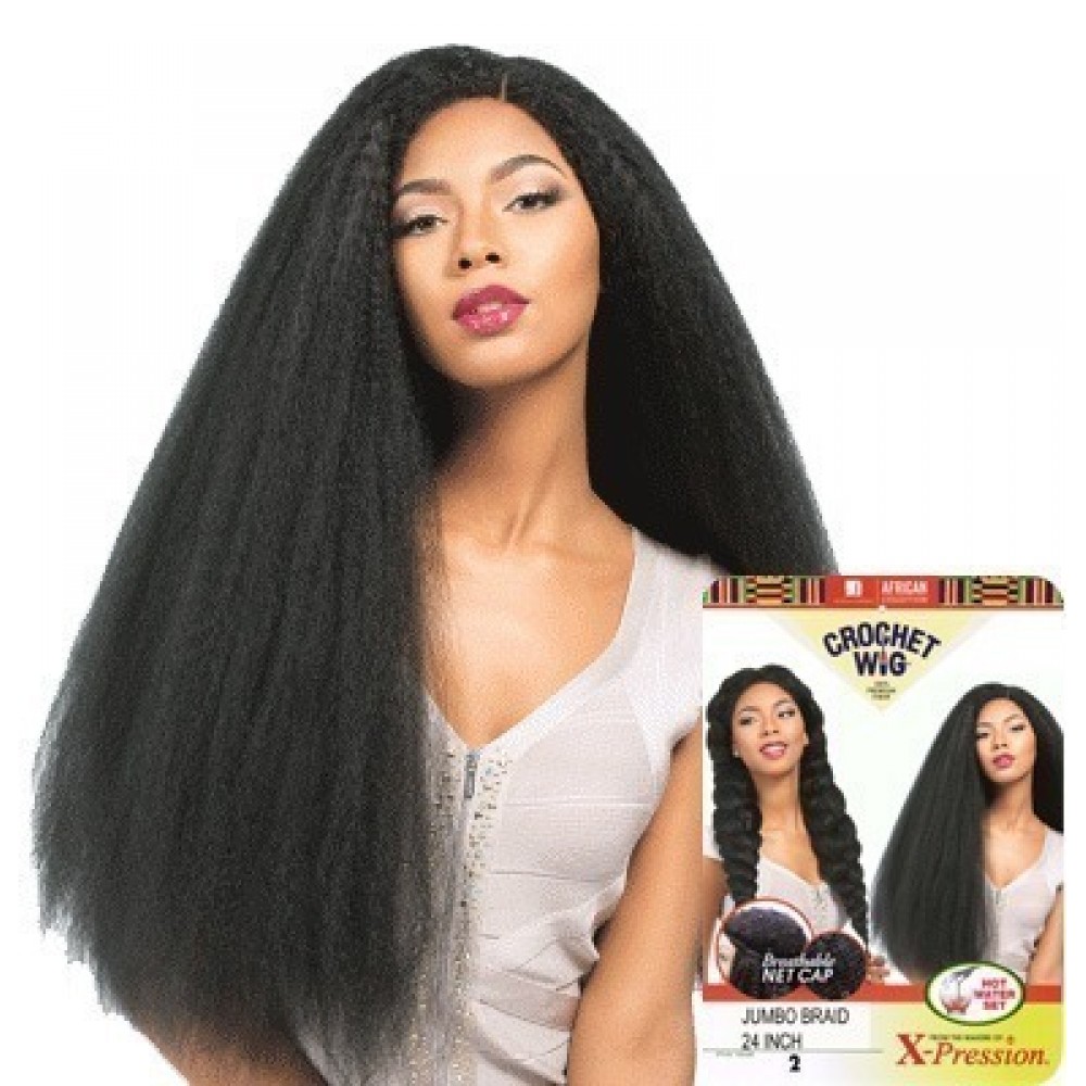 Sensationnel African Collection  Crochet  Synthetic Wig Jumbo Baid 24