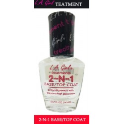 L A Girl Treatment 2 N 1 Base And Top Coat Gnt44