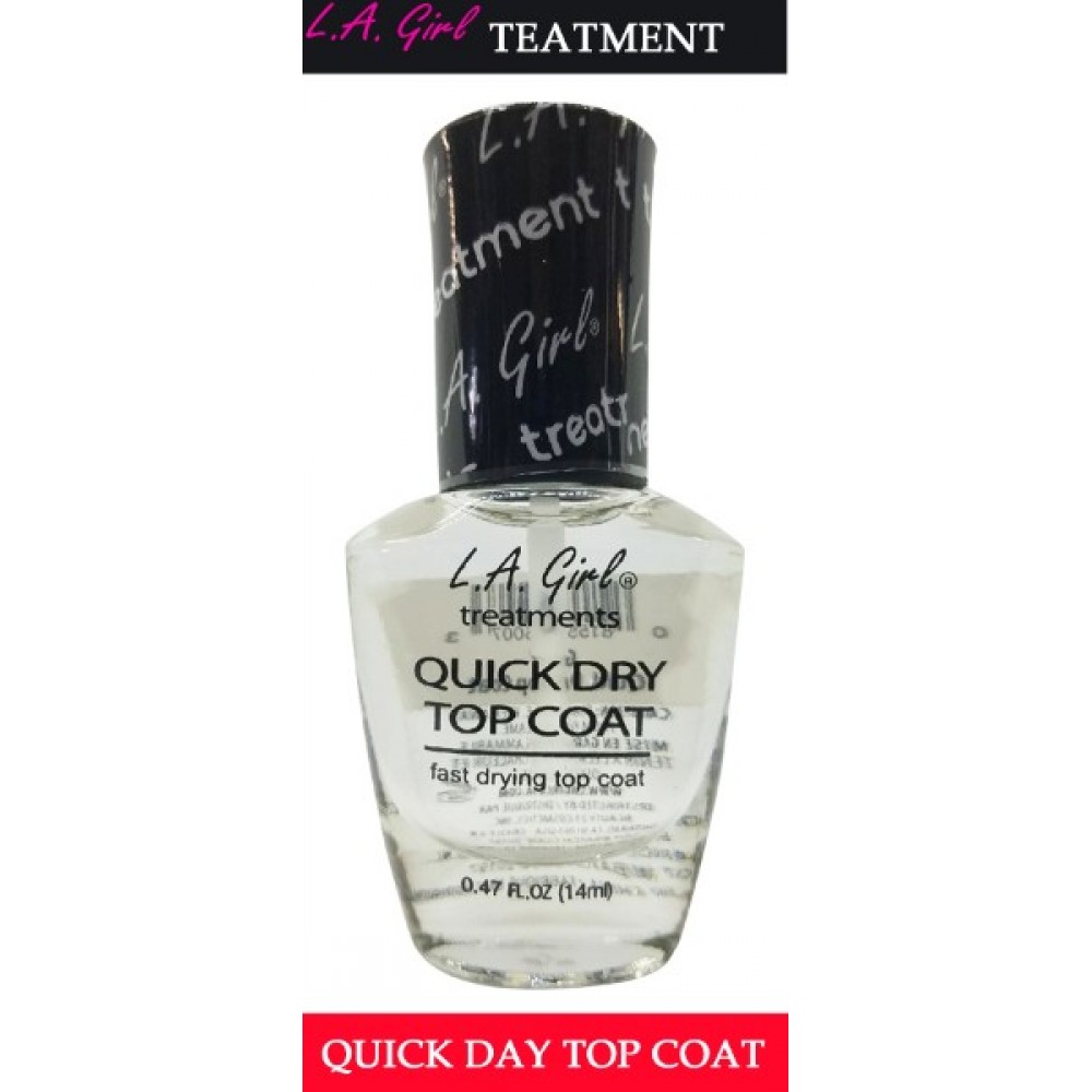 L A Girl Treatment Nails Quick Dry Top Coat Gnt7