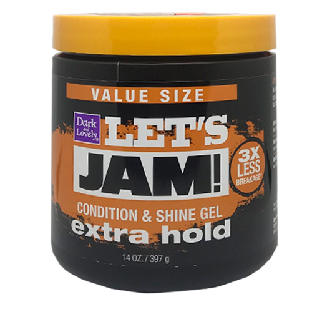 Softsheen Carson Lets Jam Condition And Shine Gel Extra Hold 14 Oz