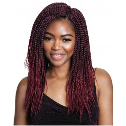 Mane Concept Afri Synthetic Hair Crochet Braid Loop 3x Box Braids Pre Stretched 14" Mane Concept Afri Synthetic Hair Crochet Braid Loop 3x Box Braids Pre Stretched 14"