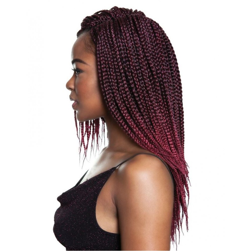 Mane Concept Afri Synthetic Hair Crochet Braid Loop 3x Box Braids Pre Stretched 14