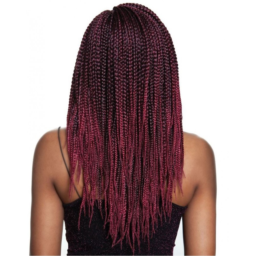 Mane Concept Afri Synthetic Hair Crochet Braid Loop 3x Box Braids Pre Stretched 14