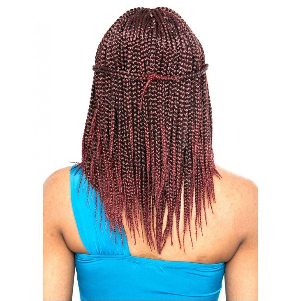 Mane Concept Afri Synthetic Hair Crochet Braid Loop 3x Jumbo Box Braid 14