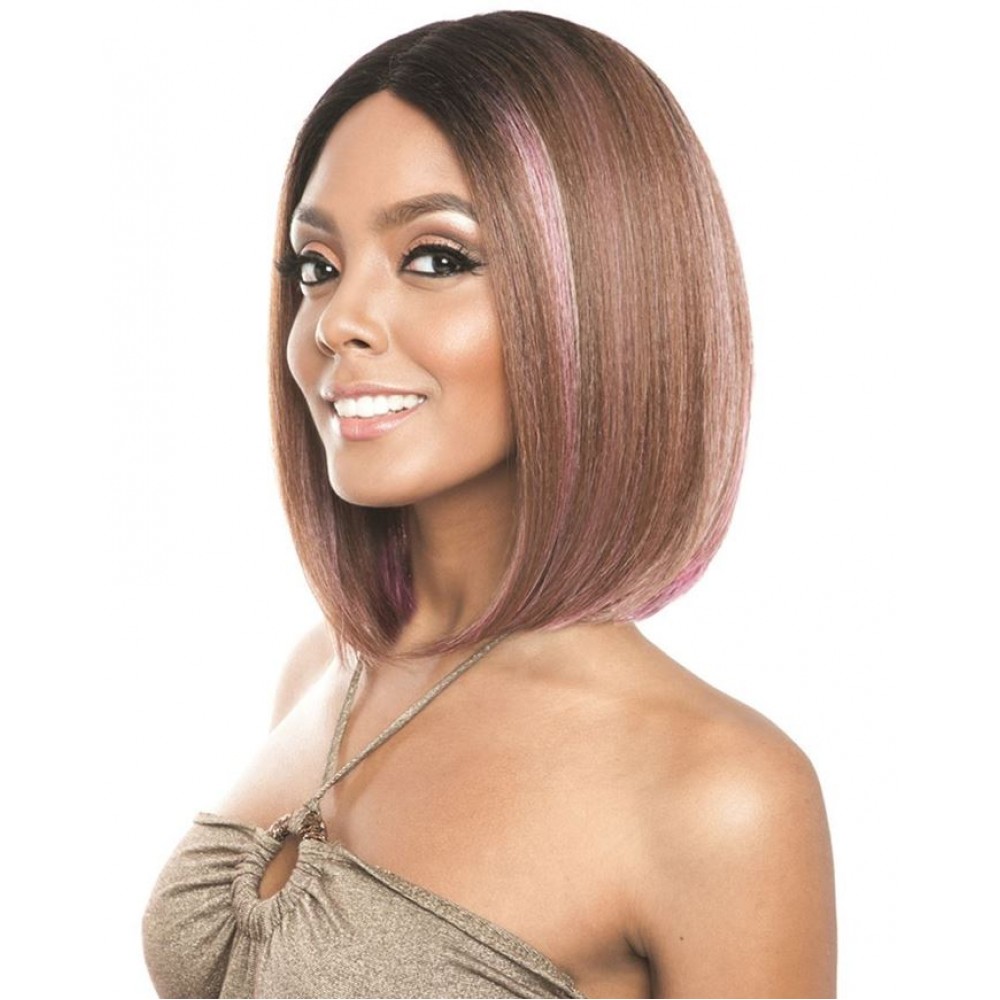 Mane Concept Brown Sugar Human Hair Stylemix Full Wig Bs131