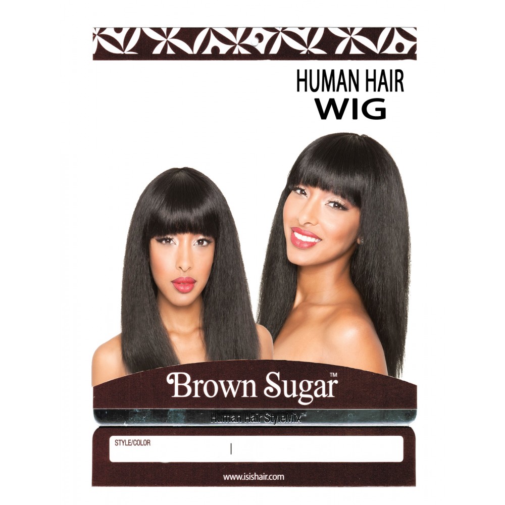 Brown Sugar Human Hair Stylemix Full Wig Bs109