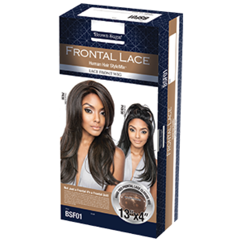 Brown Sugar Frontal Lace Human Hair Stylemix Lace Front Wig Bsf01 Brown Sugar Frontal Lace Human Hair Stylemix Lace Front Wig Bsf01