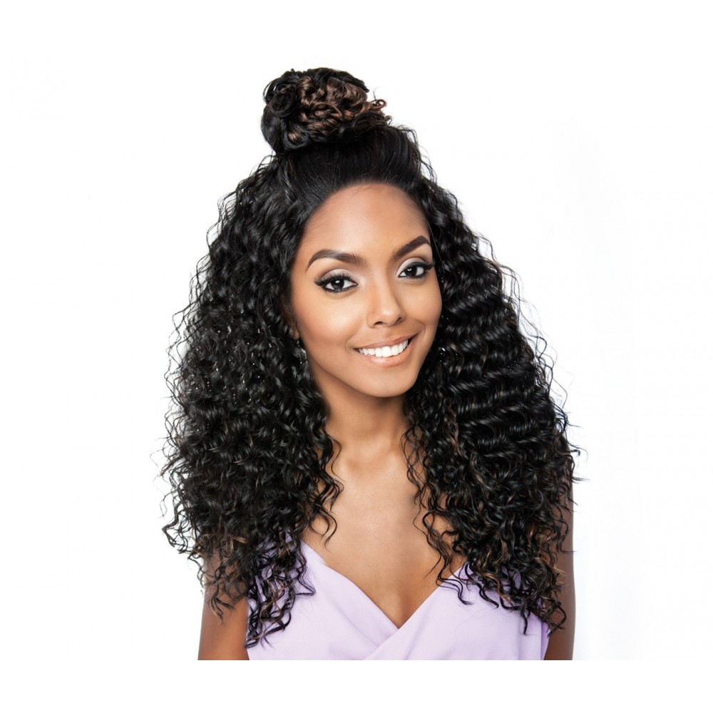 Brown Sugar Frontal Lace Human Hair Stylemix Lace Front Wig Bsf02