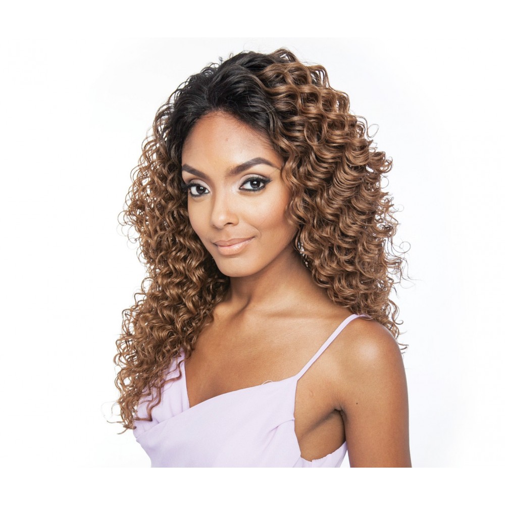 Brown Sugar Frontal Lace Human Hair Stylemix Lace Front Wig Bsf02