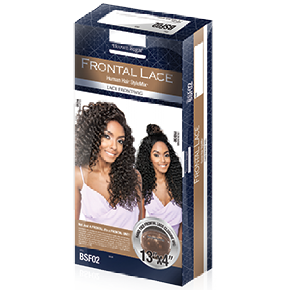 Brown Sugar Frontal Lace Human Hair Stylemix Lace Front Wig Bsf02