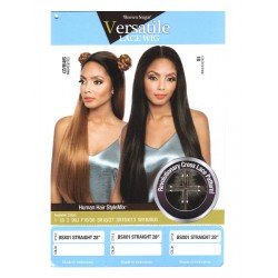 Mane Concept Brown Sugar Versatile Lace Human Hair Stylemix Lace Front Wig Bsx01 Straight 28" Mane Concept Brown Sugar Versatile Lace Human Hair Stylemix Lace Front Wig Bsx01 Straight 28"