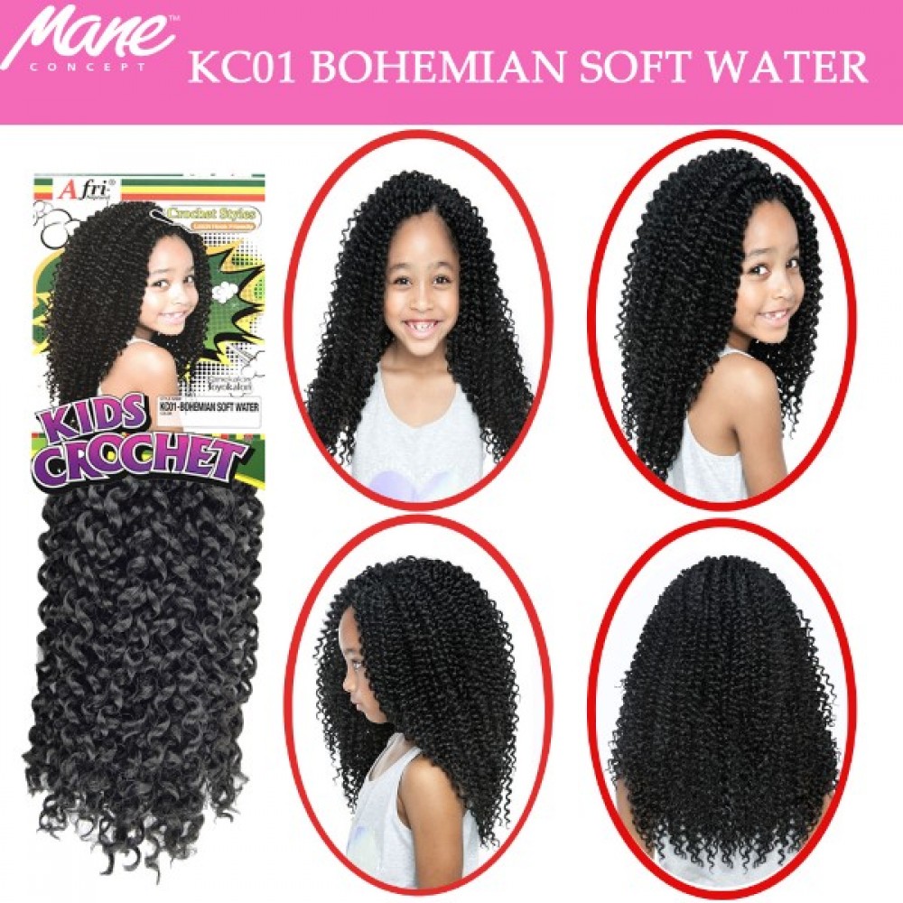 Mane Concept Afri Synthetic Hair Crochet Braid Kc001 Bohemian Soft Water
