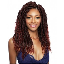 Mane Concept Afri Synthetic Hair Crochet Braid Loop 2x Pre Stretched Passion Grande Nomadik Twist 14" Mane Concept Afri Synthetic Hair Crochet Braid Loop 2x Pre Stretched Passion Grande Nomadik Twist 14"